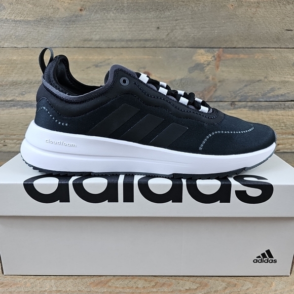 adidas Shoes - adidas Women's Fukasa Running Casual Shoes Black White